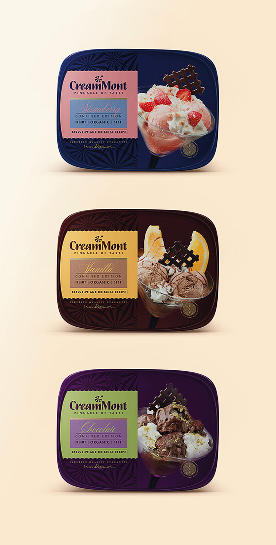 RosanPak - Packing for ice cream: 1009, Ice-cream packaging